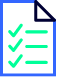Document icon with a checklist of ticked boxes